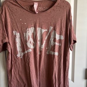 Magnolia Pearl Pink Love Graphic Tee